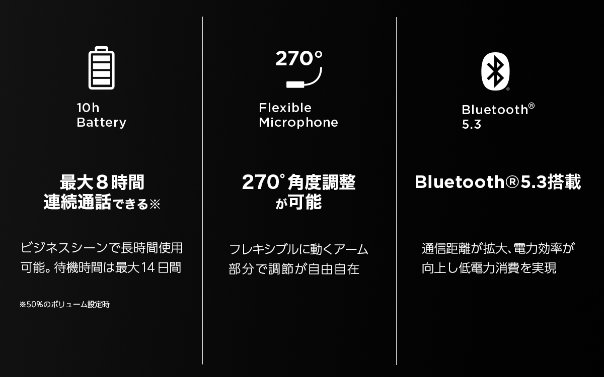 MNC10-PRO(ワイヤレス骨伝導ヘッドセット)