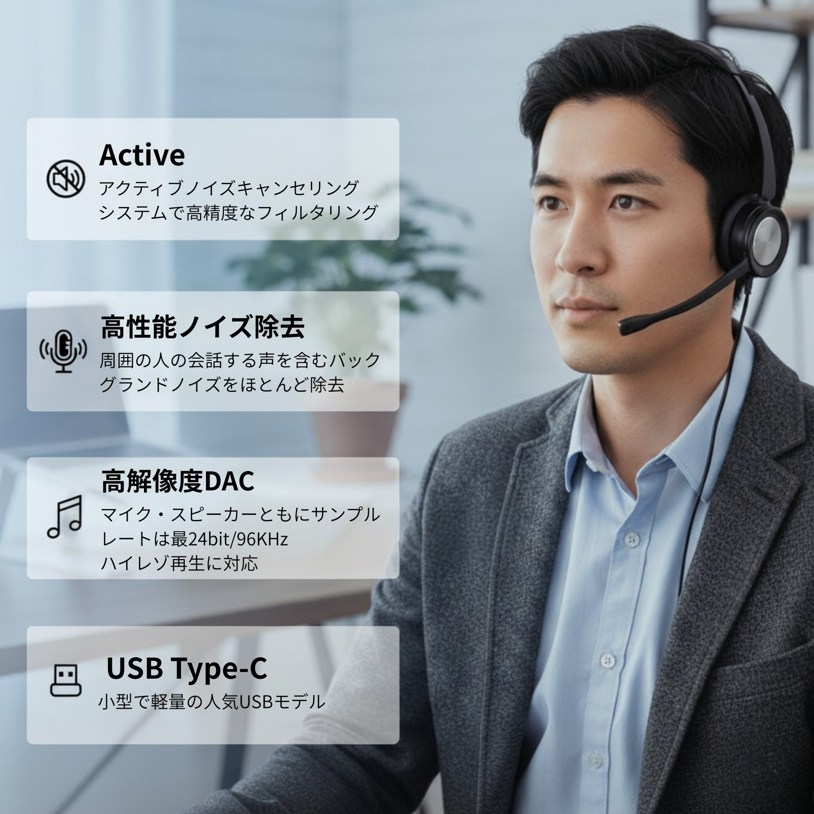 MAGIC MIC Ⅱ (専用片耳ヘッドセット付き)